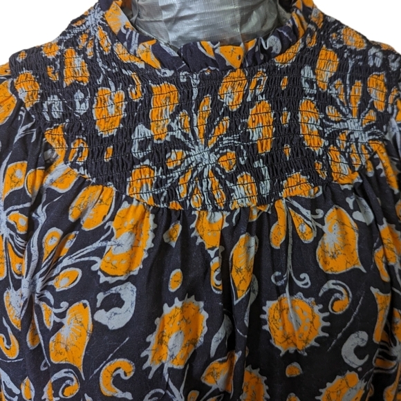 NWT..Anthropologie Darien Tunic Mini Floral Dress.. Size XS - Picture 4 of 9